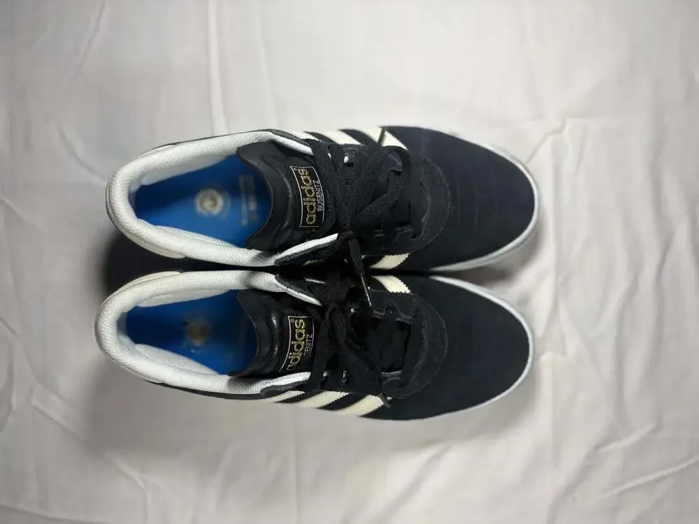 Adidas Busenitz Vulc Skateboarding Shoes Black/White G65824
